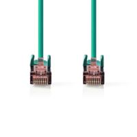 Nedis CAT6-netwerkkabel - RJ45-stekker - RJ45-stekker - S/FTP - 5,00 m - rond - LSZH - Groen - Label
