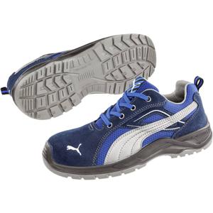 PUMA Omni Blue Low SRC 643610-45 Veiligheidsschoenen S1P Schoenmaat (EU): 45 Blauw, Zilver 1 stuk(s)