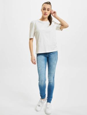 Only / t-shirt onlNora Pastel Life Vol Denim in wit Only / t-shirt onlNora Pastel Life Vol Denim in wit