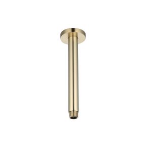 Plafondstang Sanilux Regendouche Uitloop Rond 20 cm Geborsteld Messing Goud Sanilux