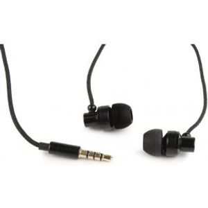 Gembird MHS-EP-CDG-B hoofdtelefoon/headset In-ear 3,5mm-connector Zwart