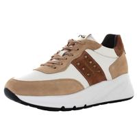 Nero Giardini 411524d sneakers van leer/suède voor dames, Barnsteen, 37 EU