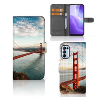 OPPO Find X3 Lite Flip Cover Golden Gate Bridge