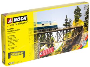 NOCH 67027 H0 Visbuikbrug 1 spoor Universeel (l x b x h) 360 x 75 x 128 mm