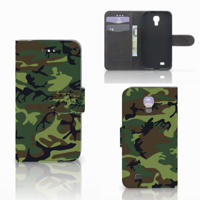 Samsung Galaxy S4 Telefoon Hoesje Army Dark