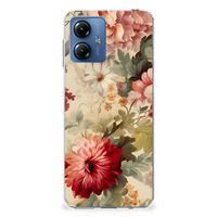 TPU Case voor Motorola Moto G14 Bloemen