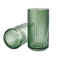 Lyngby Porcelæn Lyngby Vaas Glas - Groen / 20,5 cm.