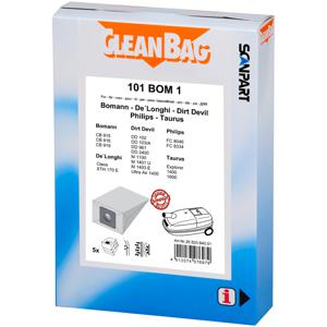 Scanpart Cleanbag 101bom1 Stofzak Bomann Cb915-916-919