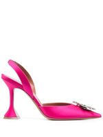 Amina Muaddi escarpins Begum 110 mm - Rose