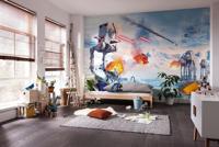 Vlies fotobehang - Star Wars Hoth Showdown - afmetingen 400 x 250 cm - kinderkamer, behang, kinderbehang