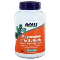 NOW Magnesium trio softgels (90 softgels)