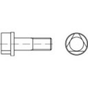 TOOLCRAFT 147118 Driekant schroeven M8 30 mm Driehoekige moer DIN 22424 Staal 100 stuk(s)