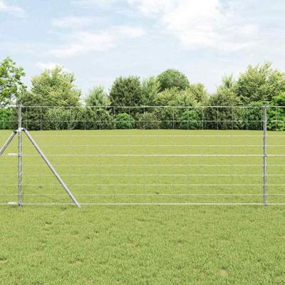 Weidehekwerk Zilver 50 x 1 m Gegalvaniseerd staal