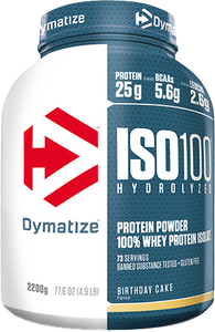 Dymatize ISO 100 Hydrolized Birthday Cake (2200 gr)