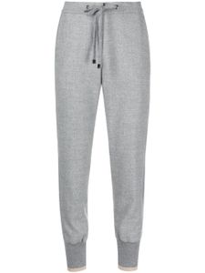 Peserico pantalon de jogging à détails rayés - Gris