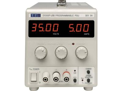 Aim TTi EX355P-USB Labvoeding, regelbaar 0 - 35 V 0 - 5 A 175 W Aantal uitgangen: 1 x Aim TTi EX355P-USB Labvoeding, regelbaar 0 - 35 V 0 - 5 A 175 W Aantal uitgangen: 1 x
