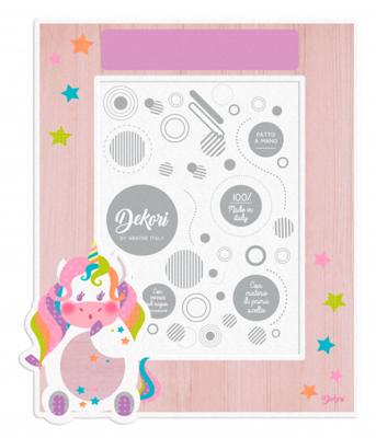 Dekori fotolijstje eenhoorn 26 x 21 cm hout Dekori fotolijstje eenhoorn 26 x 21 cm hout