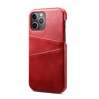 Xiaomi Redmi Note 11 Pro hoesje - Backcover - Pasjeshouder - Portemonnee - Kunstleer - Rood - thumbnail