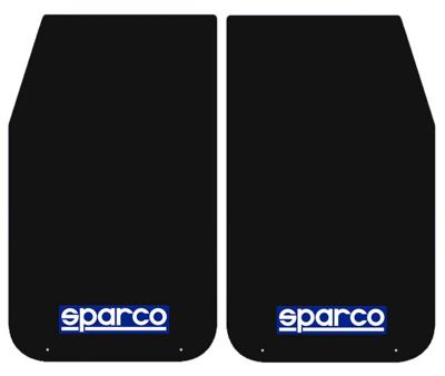 Sparco universele spatlappen Large zwart 2 stuks