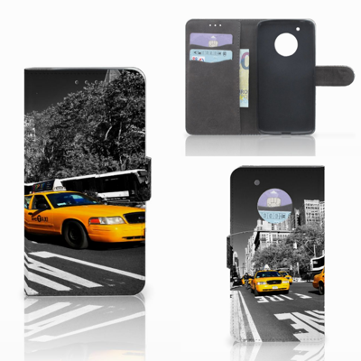Motorola Moto G5 Plus Flip Cover New York Taxi Motorola Moto G5 Plus Flip Cover New York Taxi