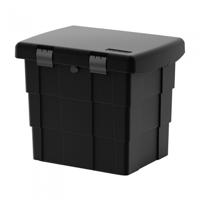 Daken Gereedschapskoffer Blackit kunststof 109L zwart