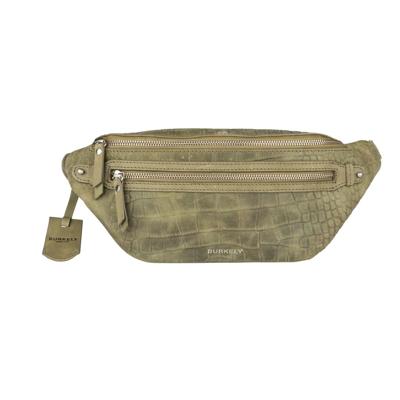 Burkely Croco Cody Bumbag Licht Groen