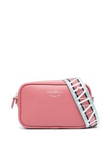 Emporio Armani sac porté épaule à logo embossé - Rose