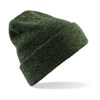 Heritage beanie wintermuts in het antique mosgroen - thumbnail