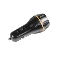 LogiLink PA0201 USB-oplader 19.5 W Auto Uitgangsstroom (max.) 3000 mA Aantal uitgangen: 2 x USB-A Qualcomm Quick Charge 3.0 - thumbnail