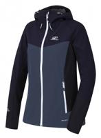 Hannah outdoorjas Pulla dames polyester/polyamide zwart