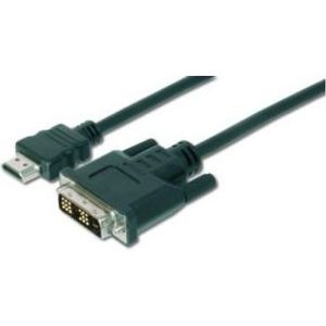 ASSMANN Electronic AK-330300-030-S video kabel adapter 3 m HDMI DVI-D Zwart