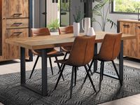 Rechthoekige eettafel ONNIX 230 cm tropix hout - thumbnail