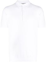 John Smedley Roth piqué polo shirt - Blanc - thumbnail