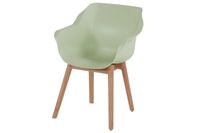 Hartman Sophie Studio dining armstoel - French green - Teak poot - thumbnail