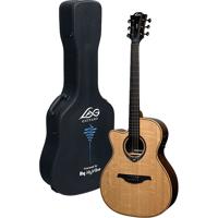 LAG Guitars Tramontane HyVibe 30 TLHV30ACE Glossy LH E/A western linkshandig met multi-effect en bluetooth - thumbnail