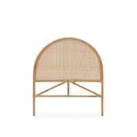 Kave Home Hoofdbord Quiterie Rotan, 98 x 110cm - thumbnail