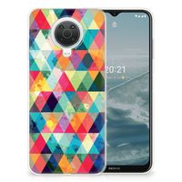 Nokia G20 | G10 TPU bumper Geruit - thumbnail