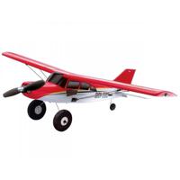 FliteZone Piper Sport Cub Rood RC vliegtuig voor beginners RTF 510 mm - thumbnail