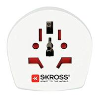 SKROSS | 1.500225-E | World to UK | Universele reisadapter voor het VK - Spanning en vermogen 100V - 700W / 250V - 1750W - Bescherming tegen elektrische schokken