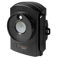 Technaxx - Time-lapse camera Full HD - bewaking time-lapse-camera, bouwplaats, huis, tuin, 6 maanden batterijvoeding - MicroSD, microfoon, geluid, LED, dag en nacht - waterdichte camera TX-164