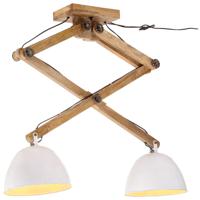 Plafondlamp 25 W E27 29x18x85 cm wit