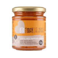 Bio Today Veggie spread linzen/paprika (bio) 160 gram