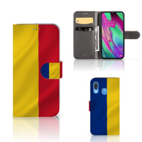 Samsung Galaxy A40 Bookstyle Case Roemenië