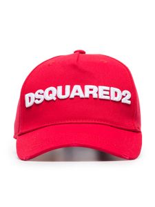 DSQUARED2 casquette à logo brodé - Rouge