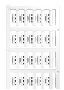 Weidmüller 1779080001 SFC 1/21 NEUTRAL WS Kabelmarkeringdrager Montagemethode: Vastklemmen Markeringsvlak: 4.10 x 21 mm Wit Aantal markeringen: 200 200 stuk(s)
