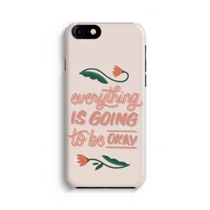 Optimistic flower girl: Volledig Geprint iPhone 7 Hoesje