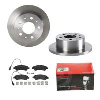 Remmenset, remschijf BREMBO, Remschijftype: Massief, Inbouwplaats: Achteras: , u.a. für Fiat, Peugeot, Citroën - thumbnail