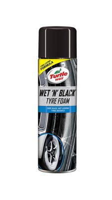 Turtle Wax Wet N Black Bandenfoam 500ml 1830924 Turtle Wax Wet N Black Bandenfoam 500ml 1830924