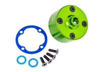 Traxxas - Carrier, differential (aluminum, green-anodized) (TRX-9581G) - thumbnail