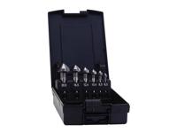 Exact 51127 Kegelverzinkboorset 6-delig 6.3 mm, 8.3 mm, 10.4 mm, 12.4 mm, 16.5 mm, 20.5 mm HSS TiCN Cilinderschacht 1 set(s)